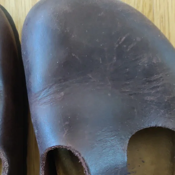 Birkenstock Brown Leather Paris Mary Jane RARE!!! - Picture 6 of 9